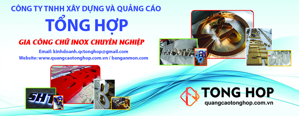 Gia công chữ inox 304 chuyên nghiệp tại Sài Gòn