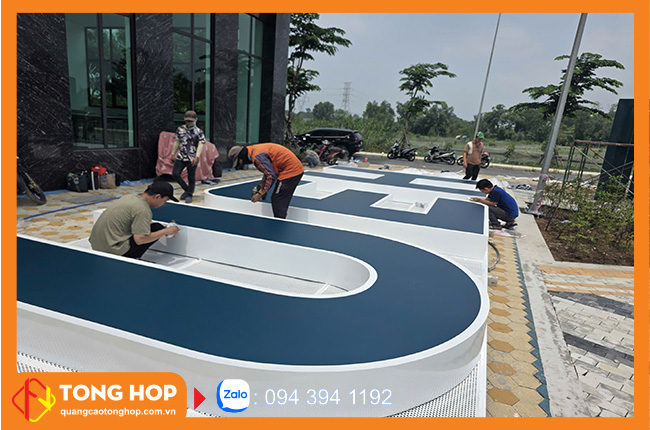 Gia công chữ tôn tại TPHCM