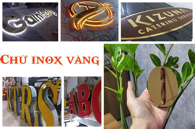 Gia công chữ inox tại Phường Cát Lái