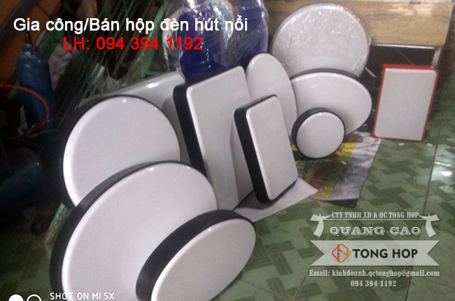 Bán hộp đèn mica hút nổi tại tỉnh Bình Dương