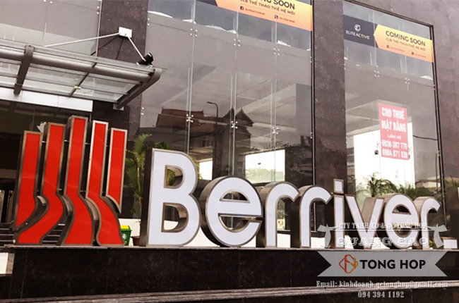 thi công làm bảng hiệu chữ inox quận 7