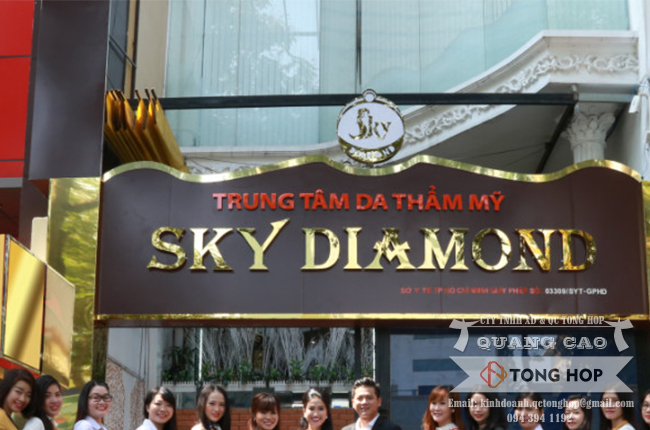 Thi công làm biển hiệu chữ inox tại quận 9 TPHCM