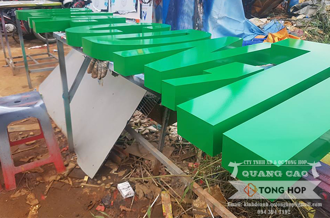 gia công chữ inox sơn tại tây ninh
