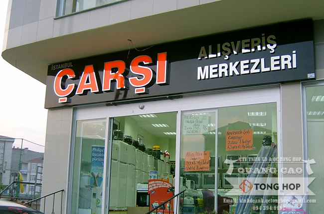 làm bảng hiệu chữ inox trắng