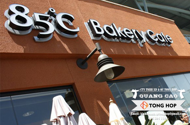 6 mẫu bảng hiệu chữ mica gắn led đẹp