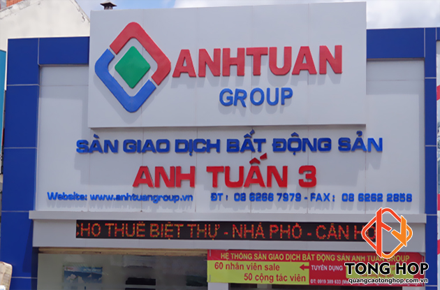 bang hieu cong ty bang chu mica dep