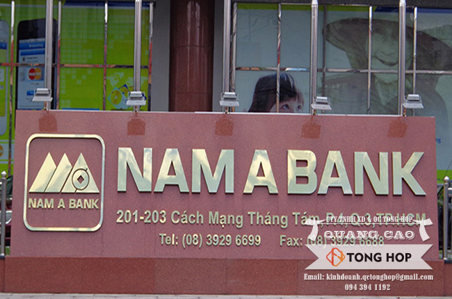 5 mẫu bảng hiệu đá hoa cương gắn chữ nổi đẹp