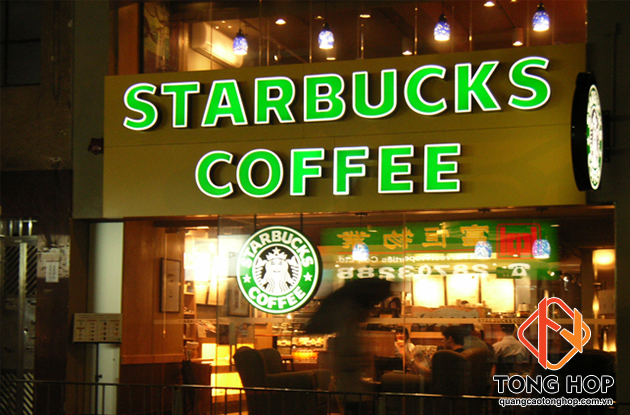 bang hieu dep cafe starbucks