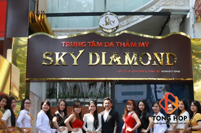 thi cong bang hieu tham my vien dep