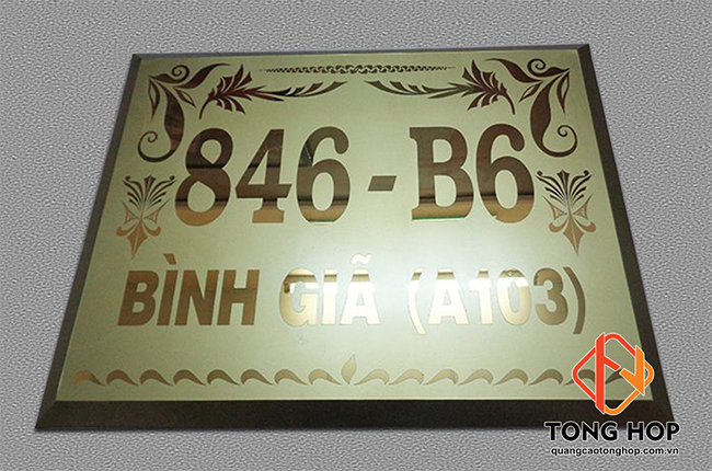 gia công bien so nha an mon doc dao