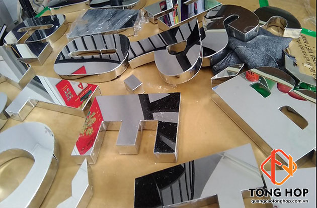 chu inox trang dep khi duoc gia cong