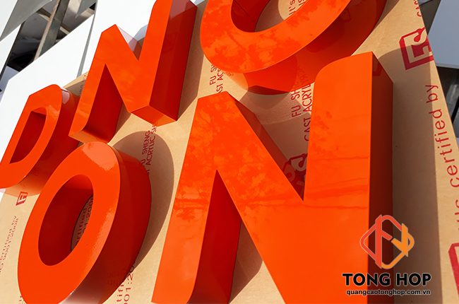 mau chu inox son, ton son