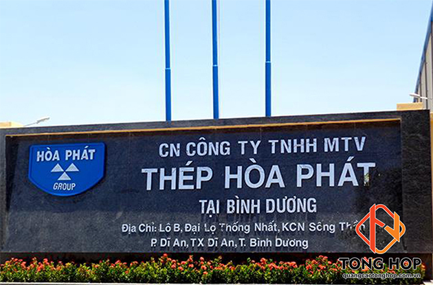 chu inox trang tren bang da hoa cuong