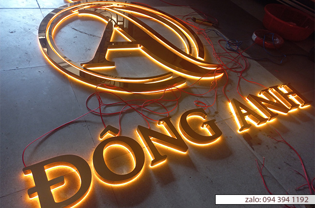 Làm chữ inox giá rẻ tphcm