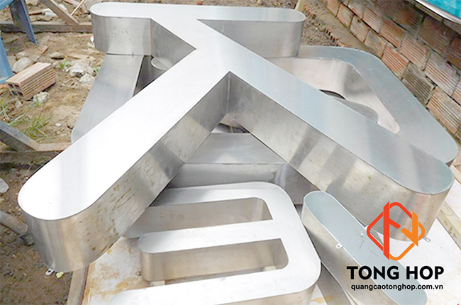 Chữ inox xước giá rẻ