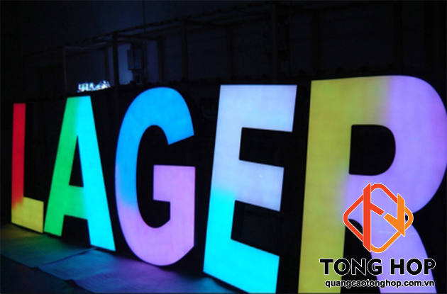 gia cong chu mica am den led