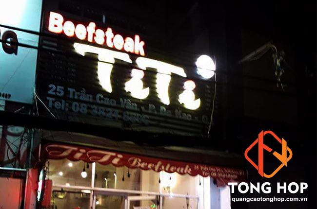 chu mica cua hang beefsteak titi đẹp