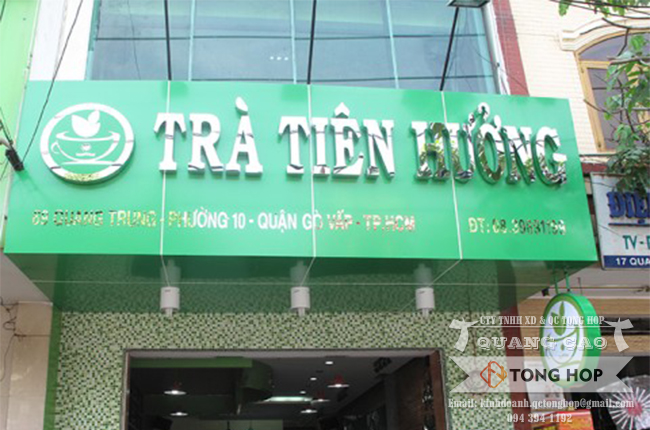 gia công bảng hiệu chữ inox giá rẻ