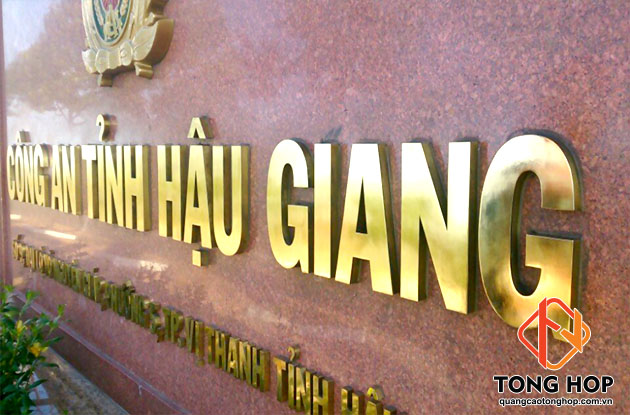 Gia công chữ đồng giá rẻ