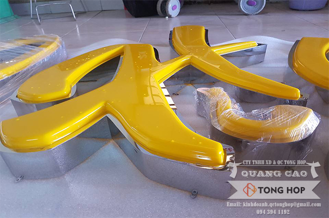 Gia công chữ inox giá rẻ tại quận 7 tphcm