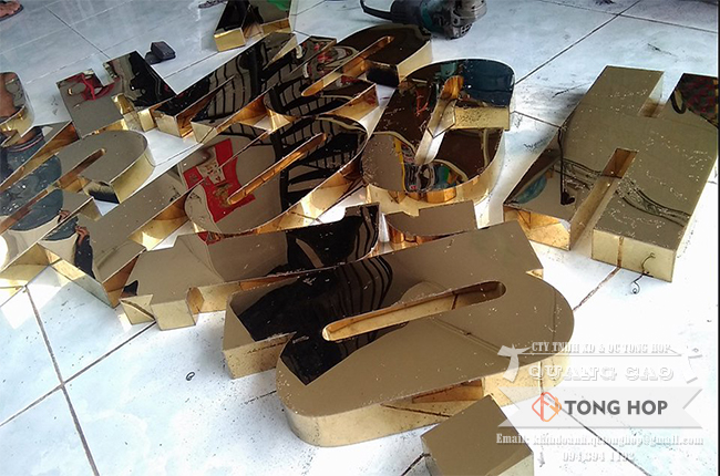 gia công chữ inox giá rẻ q9 tphcm