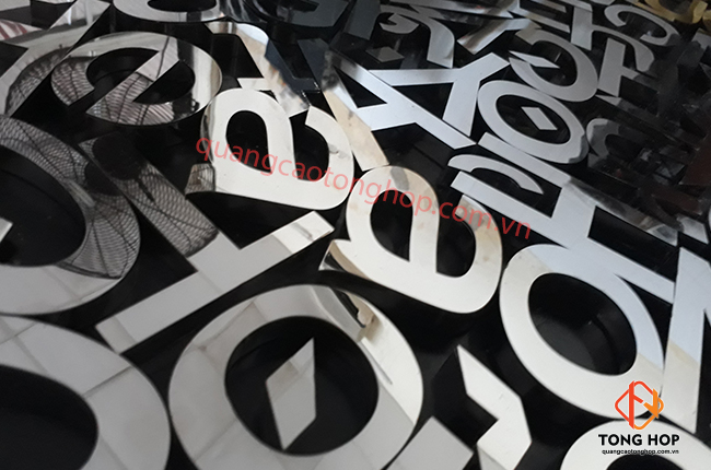 đơn vị gia công làm chữ inox giá rẻ
