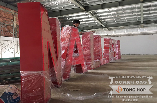 Gia công chữ inox giá rẻ tại quận 11 tphcm