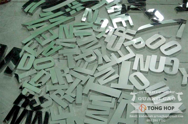 gia công chữ inox tại quận 6