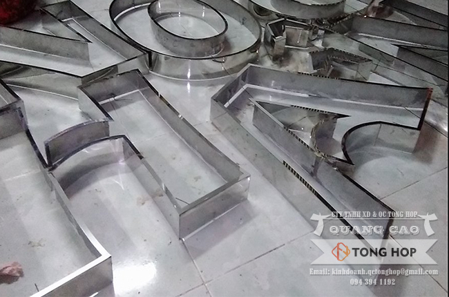 gia công chữ inox giá rẻ tại q6