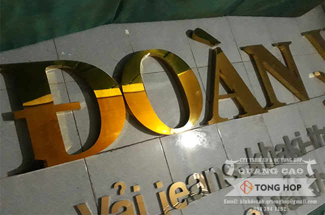 gia công chữ inox taij đồng tháp