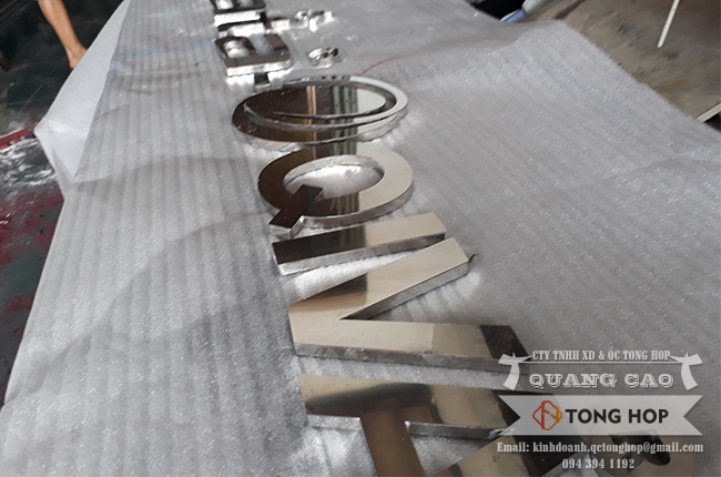 gia công chữ inox tại quận tân phú