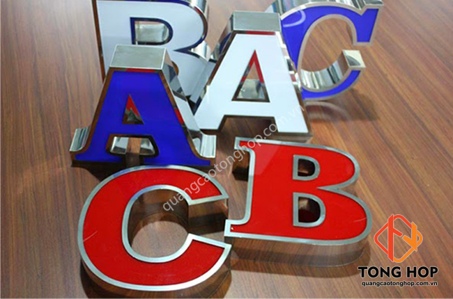 Gia công chữ inox giá rẻ tại Bình Chánh tphcm