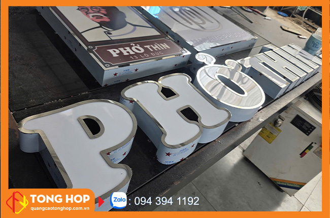 Gia công chữ inox Thủ Đức – Giải pháp bảng hiệu cao cấp nâng tầm thương hiệu