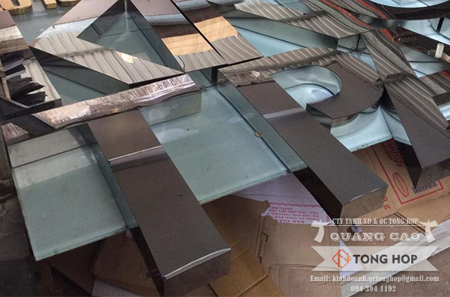 Gia công chữ inox giá rẻ tại Củ Chi