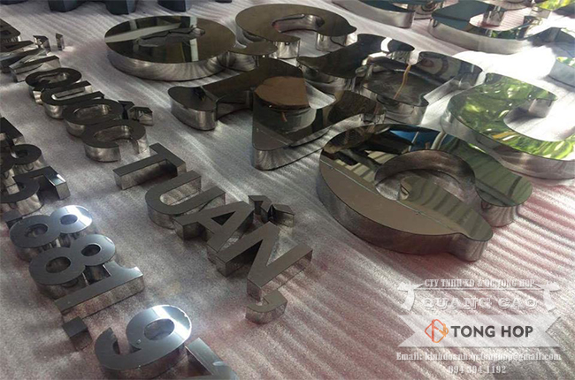 gia công chữ inox tại quận 11