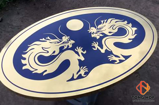 gia cong logo chu inox an mon