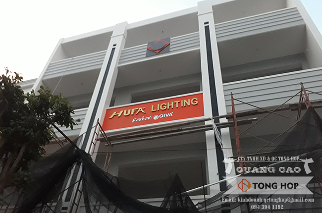 thi công bảng hiệu chữ inox tại cà mau