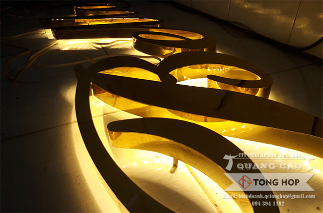 gia công chữ inox quận 1