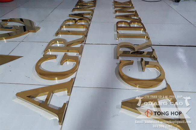 gia công chữ inox giá rẻ