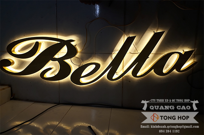 Gia công chữ inox  quận 1