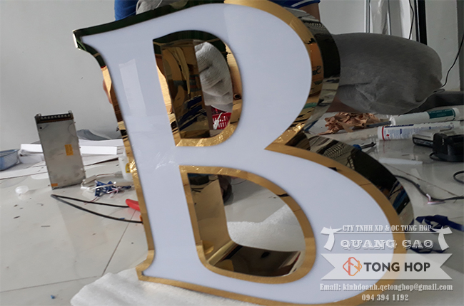 gia công chữ inox giá rẻ