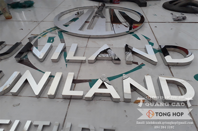 gia công chữ inox giá rẻ