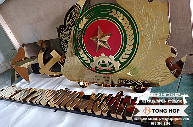 Làm chữ inox tại quận 10