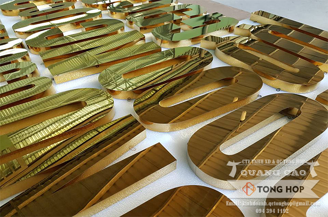 gia công chữ inox giá rẻ