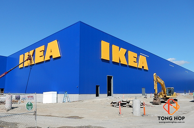 Thi công biển quảng cáo chữ nổi cho nhà máy xí nghiệp