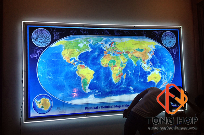 Bảng giá tranh điện - Hộp đèn siêu mỏng 